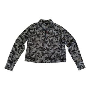 Spyder Womens Camo 1/4 Zip Pullover L